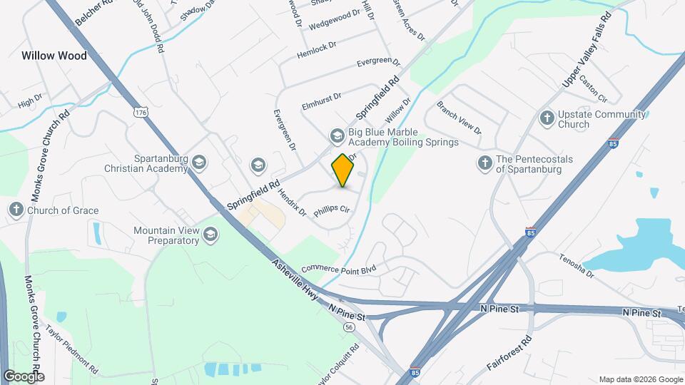 108 Woodmont Dr Map and Location Details