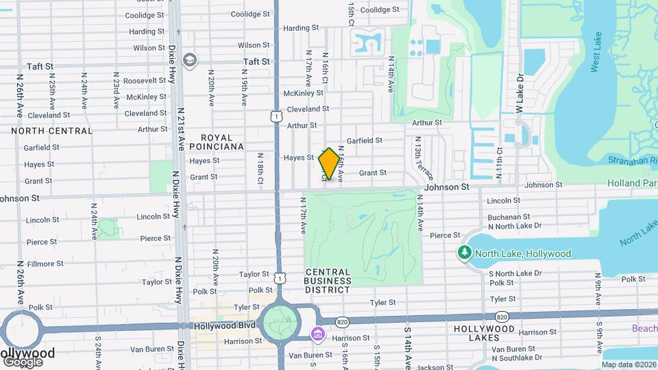 1623 Johnson St Map and Location Details