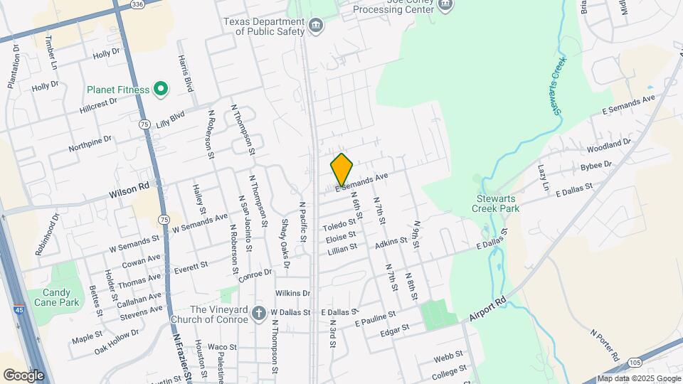 118 E Semands St Mapa y Detalles de la Ubicación