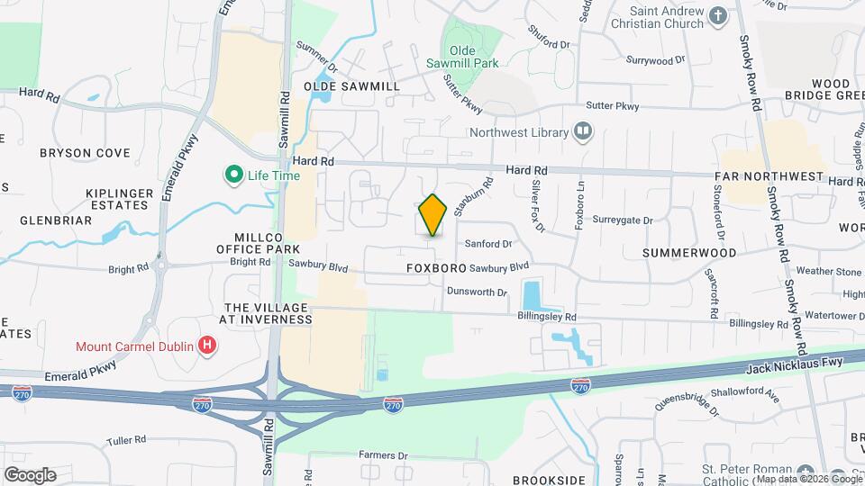 2532 Sandbury Blvd, Unit 2532 Sandbury Blvd Map and Location Details