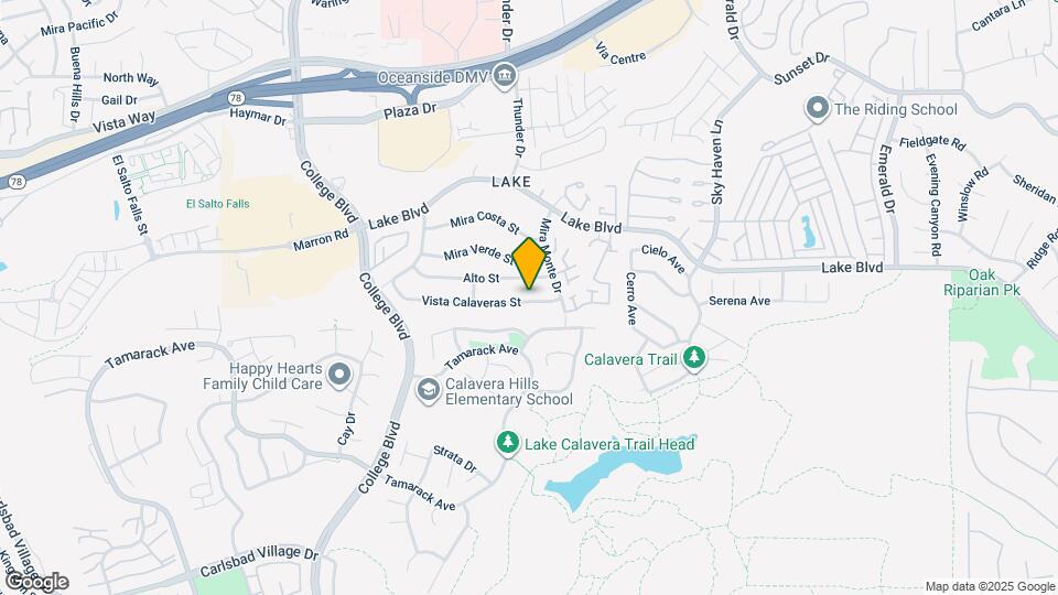 4074 Vista Calaveras St Mapa y Detalles de la Ubicación
