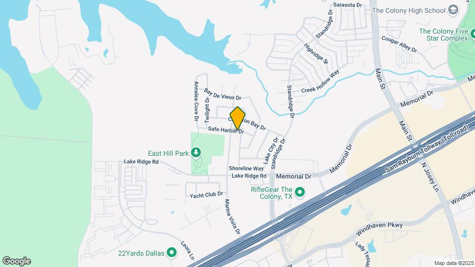 748 Clear Water Dr Map and Location Details