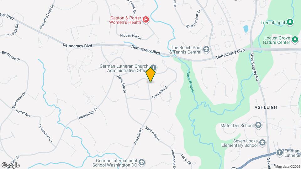 9917 Kendale Rd Map and Location Details