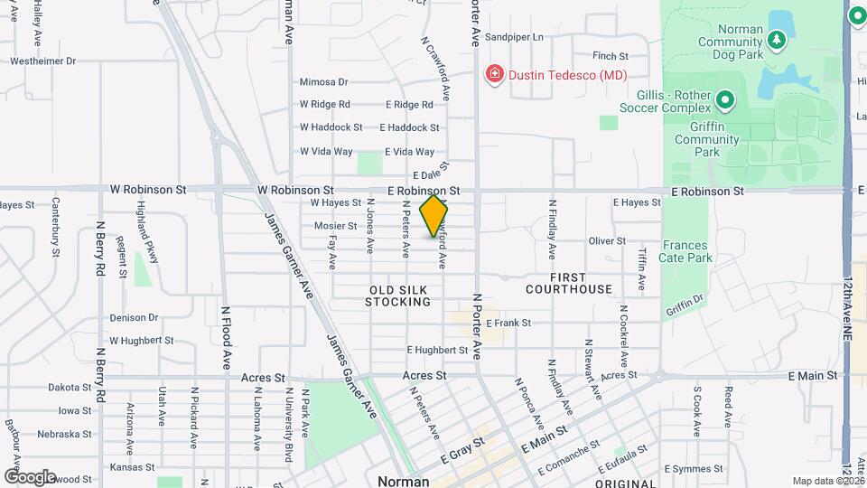 225 E Himes St Mapa y Detalles de la Ubicación