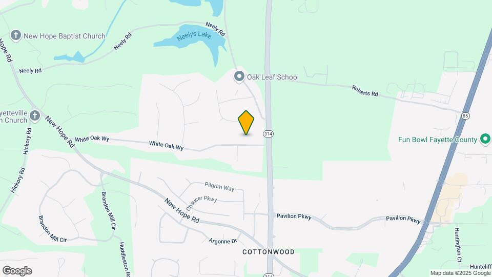 330 White Oak Way Map and Location Details