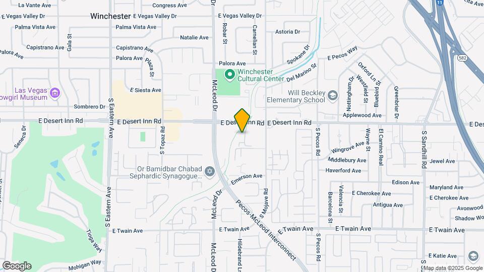 Cottonwood Creek Apartments Mapa y Detalles de la Ubicación
