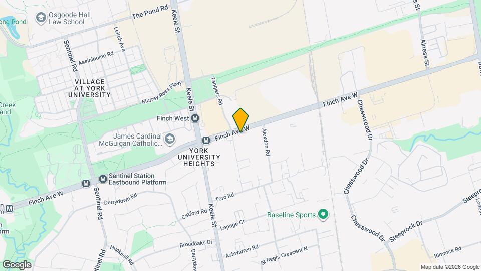 1275 Finch Ave W, Unit SI ID1345926P Map and Location Details