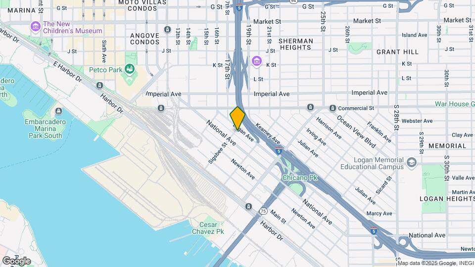 919 Sigsbee St Mapa y Detalles de la Ubicación