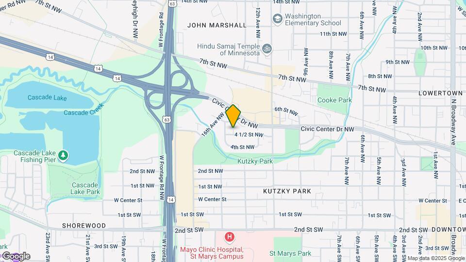 1251 4 1/2 St NW Mapa y Detalles de la Ubicación