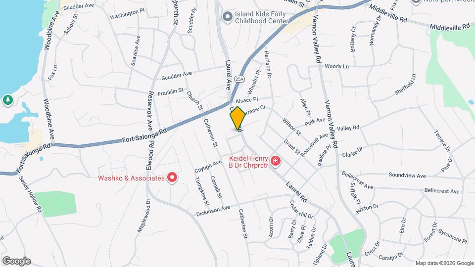 301 Laurel Rd Map and Location Details