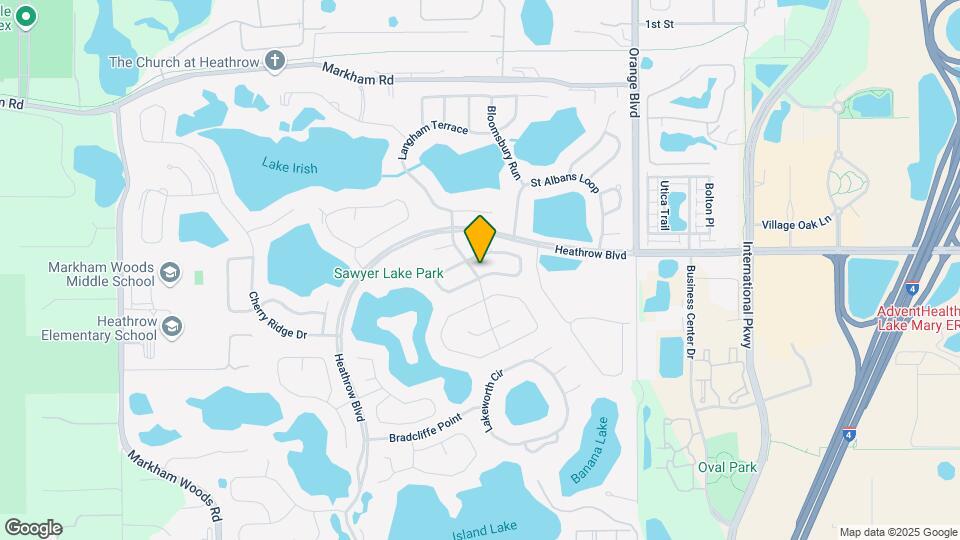 1151 Chessington Cir Map and Location Details