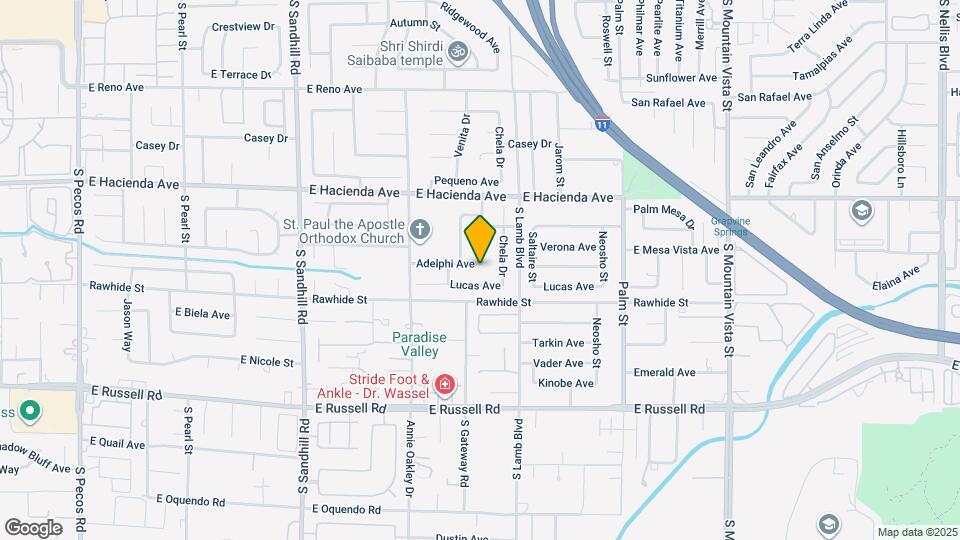 4139 Adelphi Ave Mapa y Detalles de la Ubicación