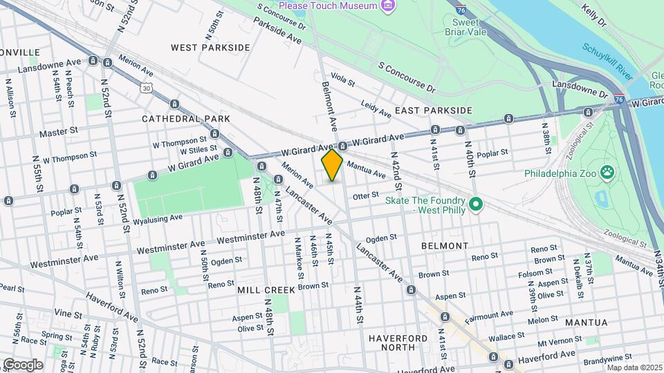 978 N 45th St Map and Location Details