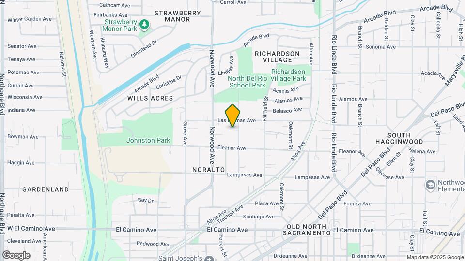 2751 Forrest St Map and Location Details