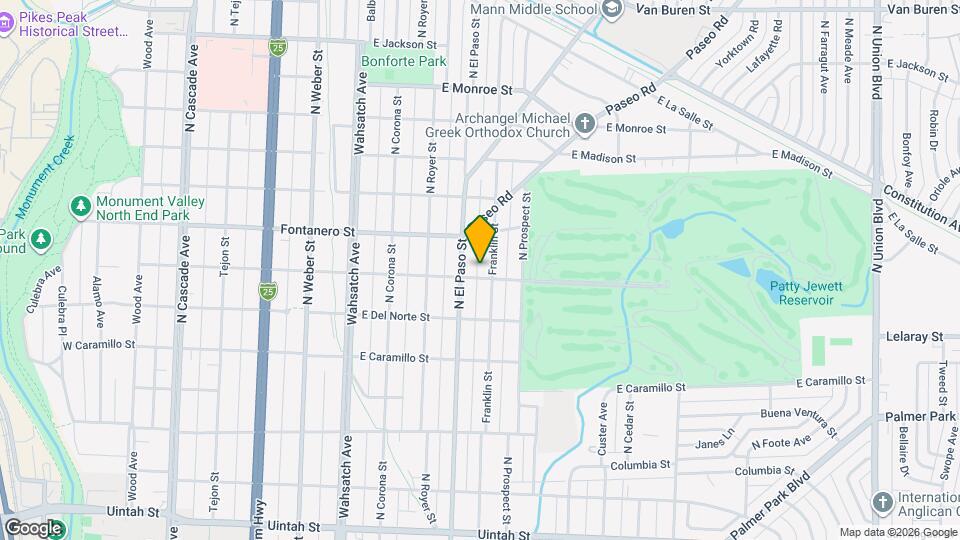 716 E Espanola St Map and Location Details