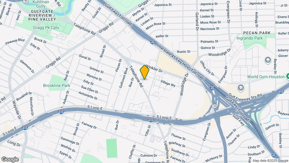 2930 Plum Creek Ln Map and Location Details