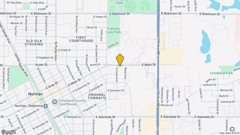 1010 E Main St Map and Location Details