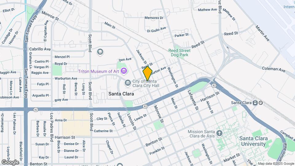 1705 Monroe St Map and Location Details