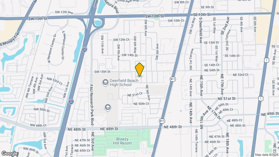 5271 NE 8th Terrace Map and Location Details