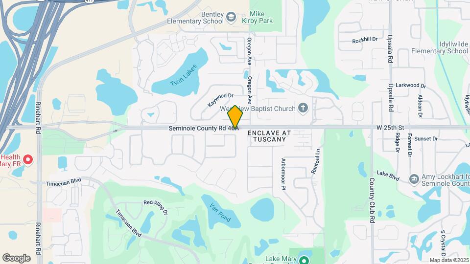345 Silver Pine Dr Map and Location Details