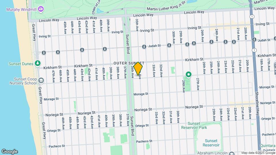 1599 35th Ave Map and Location Details