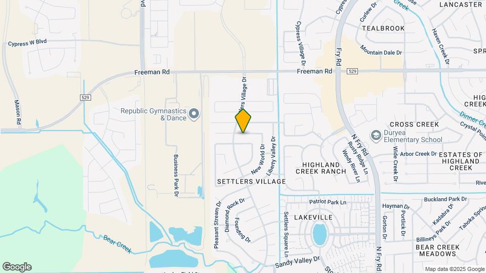 21039 Settlers Valley Dr Mapa y Detalles de la Ubicación