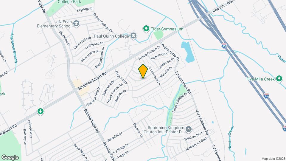 4018 Ambrose Dr Map and Location Details