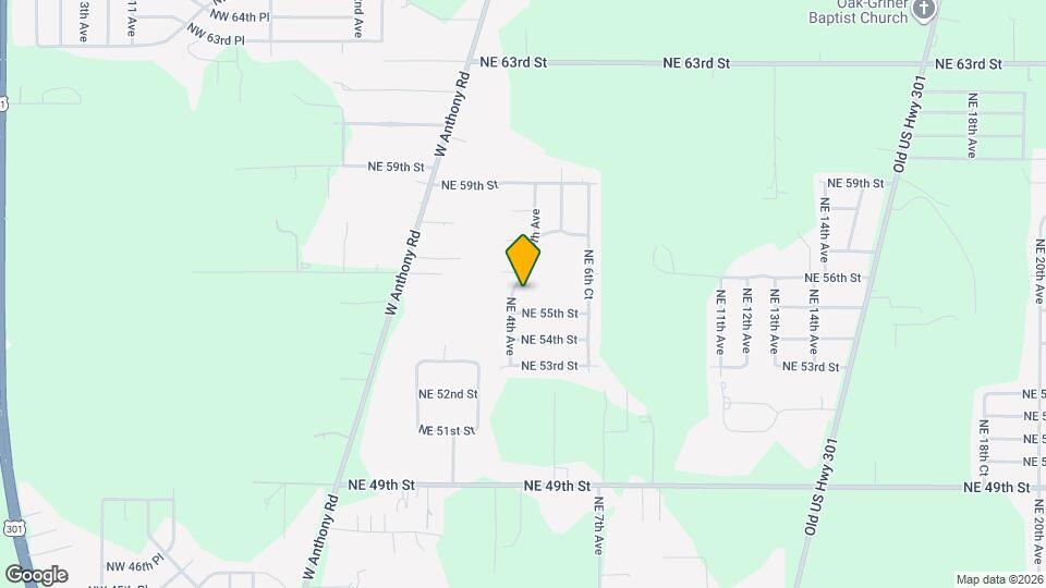 5535 NE 4th Ave Map and Location Details