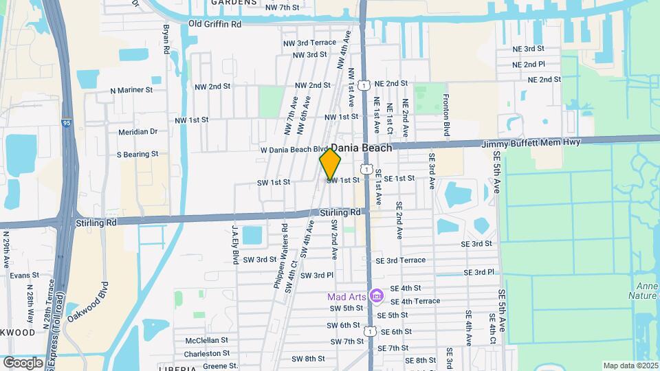 107 SW 2nd Ave Mapa y Detalles de la Ubicación