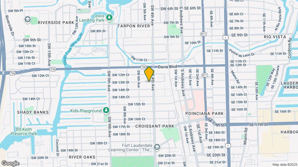 412 SW 13th St Map and Location Details