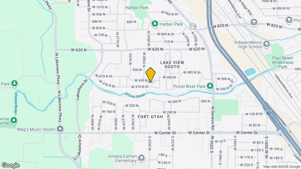 2528 W 370 N St Map and Location Details