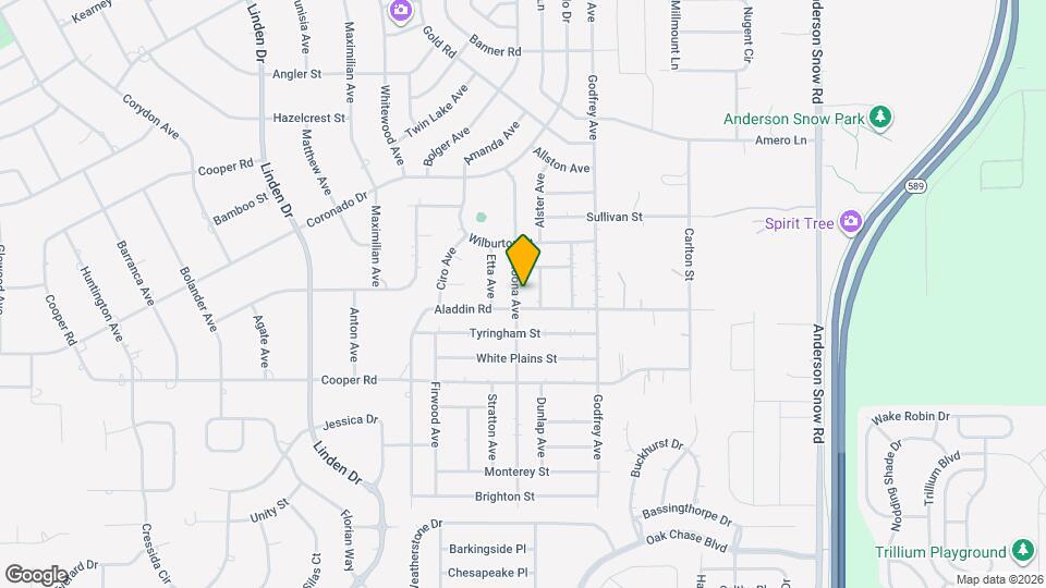 1208 Altoona Ave Mapa y Detalles de la Ubicación