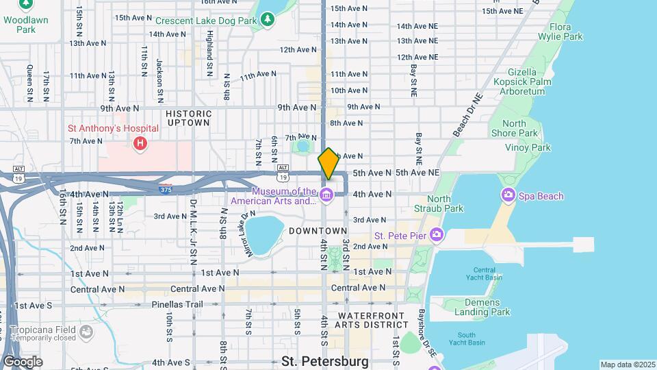 419 4th St N Map and Location Details
