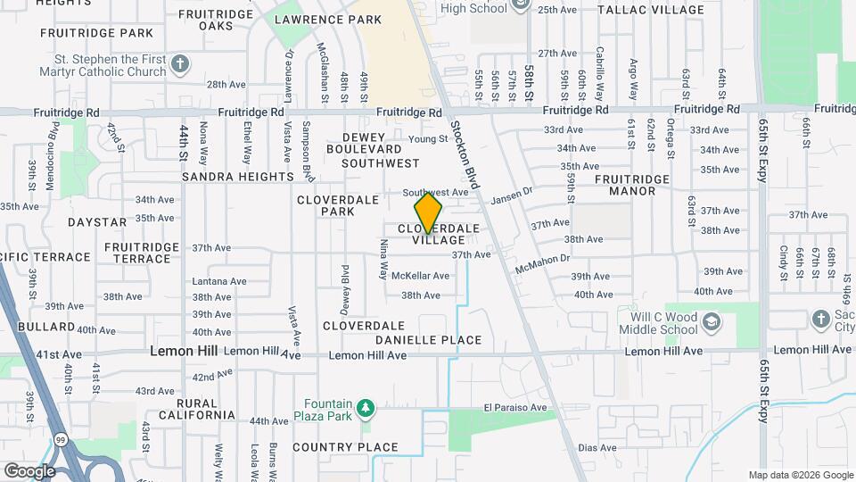 5214 Thurman Way Mapa y Detalles de la Ubicación