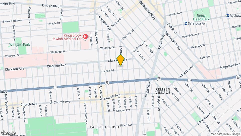 873 Lenox Rd Map and Location Details