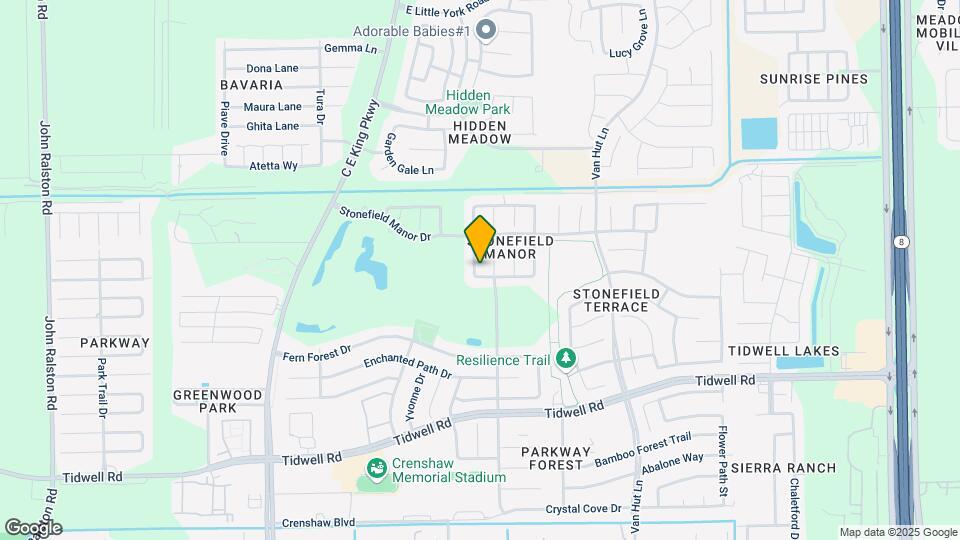 9310 Abbotshall Ln Map and Location Details