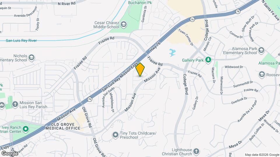 4724 Ventana Way Map and Location Details