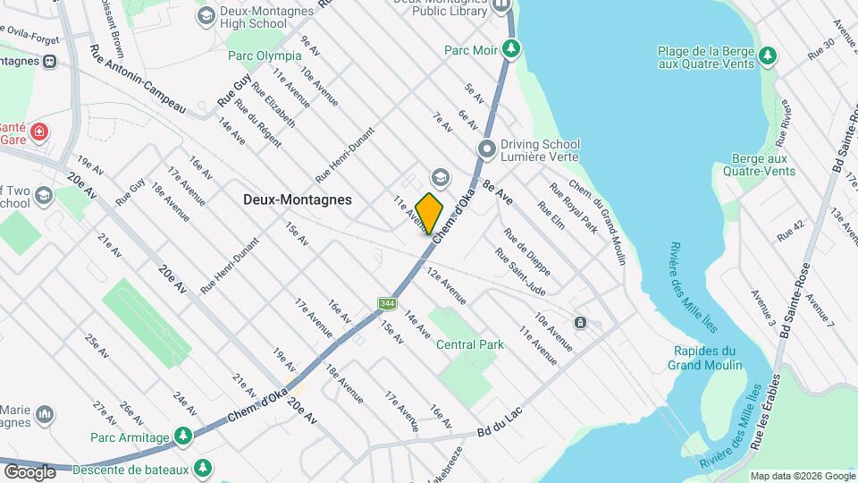 1101-1105 D'oka Ch Map and Location Details