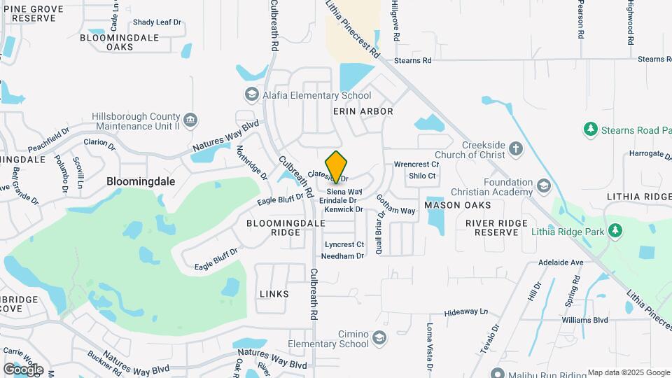 2526 Siena Way Map and Location Details