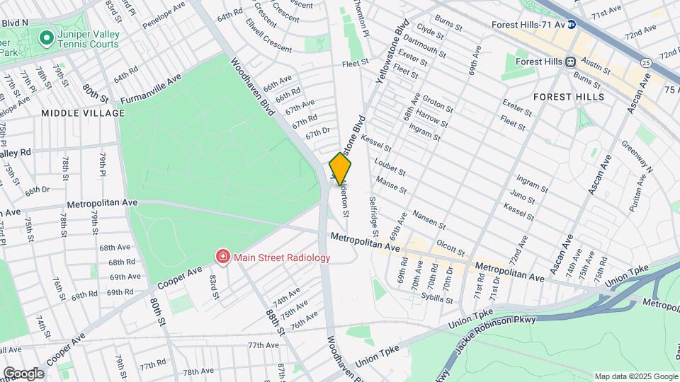 68-46 Alderton St Map and Location Details