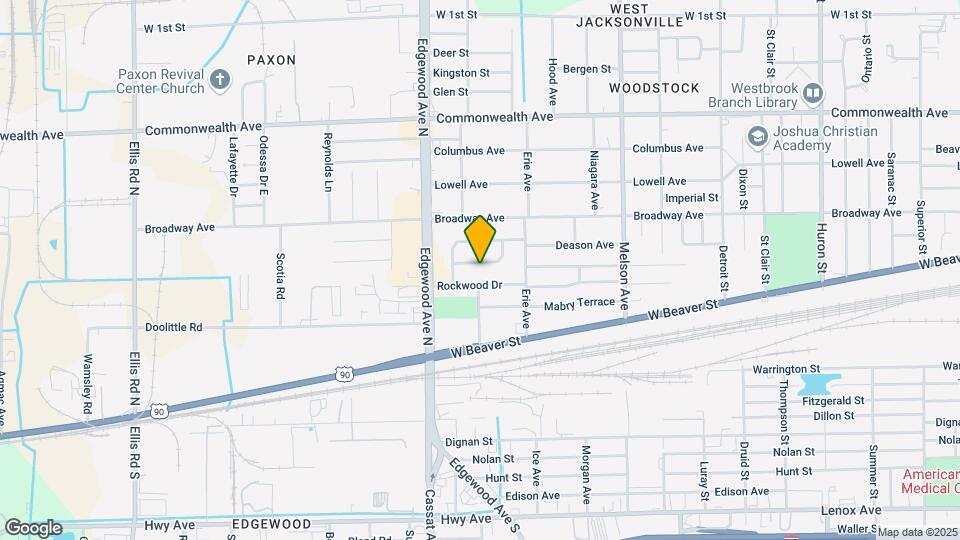 3470 Brookhaven Dr Map and Location Details