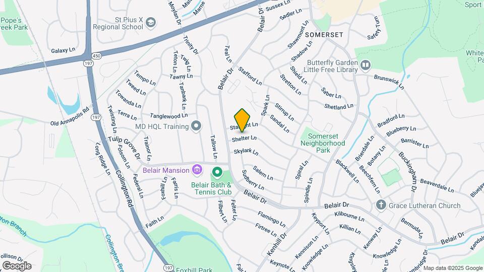 12308 Shelter Ln Mapa y Detalles de la Ubicación