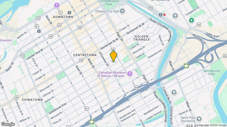 315 Waverley St W Map and Location Details