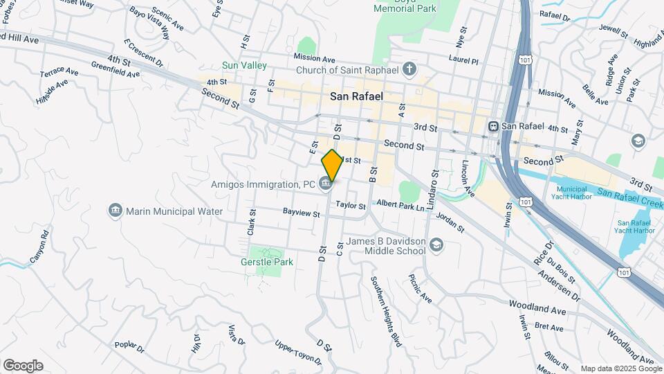 531 D St Map and Location Details