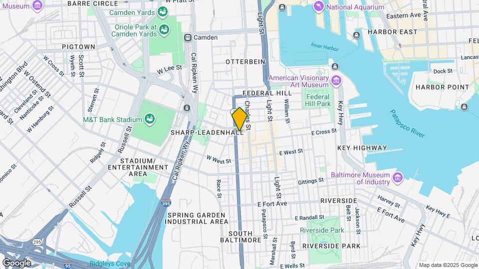 1023 S Hanover St Map and Location Details