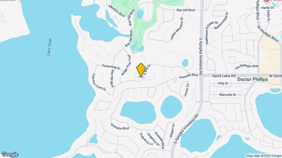 8905 S Bay Dr Mapa y Detalles de la Ubicación