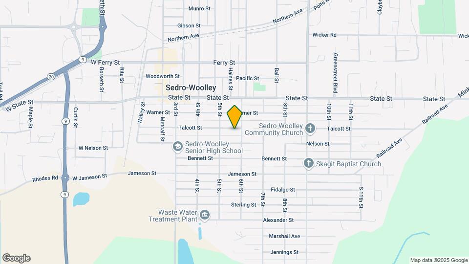 531 Talcott St Map and Location Details