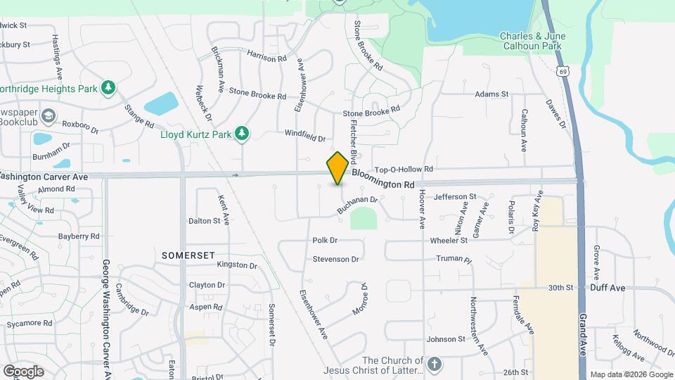 3419 Taft Ave Map and Location Details