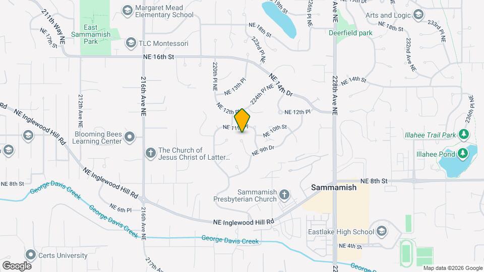 940 223rd Pl NE Map and Location Details