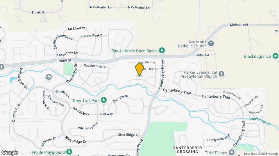 22321 Quail Run Way Map and Location Details